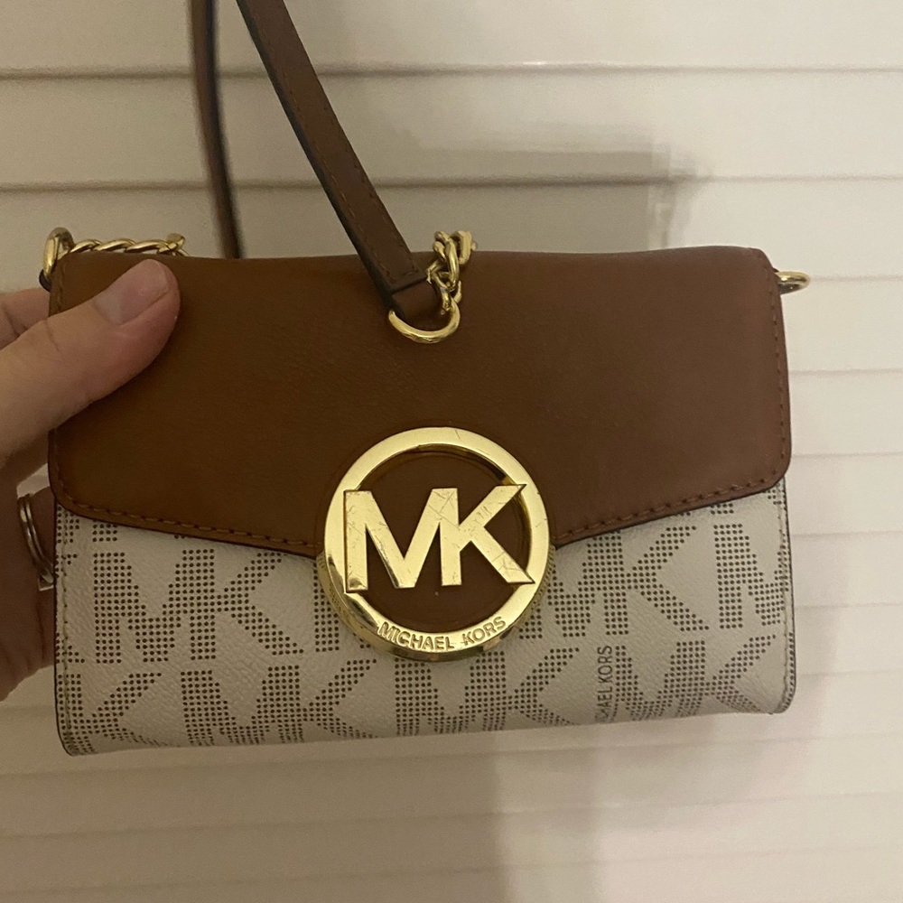 Michael Kors small over shoulder bag